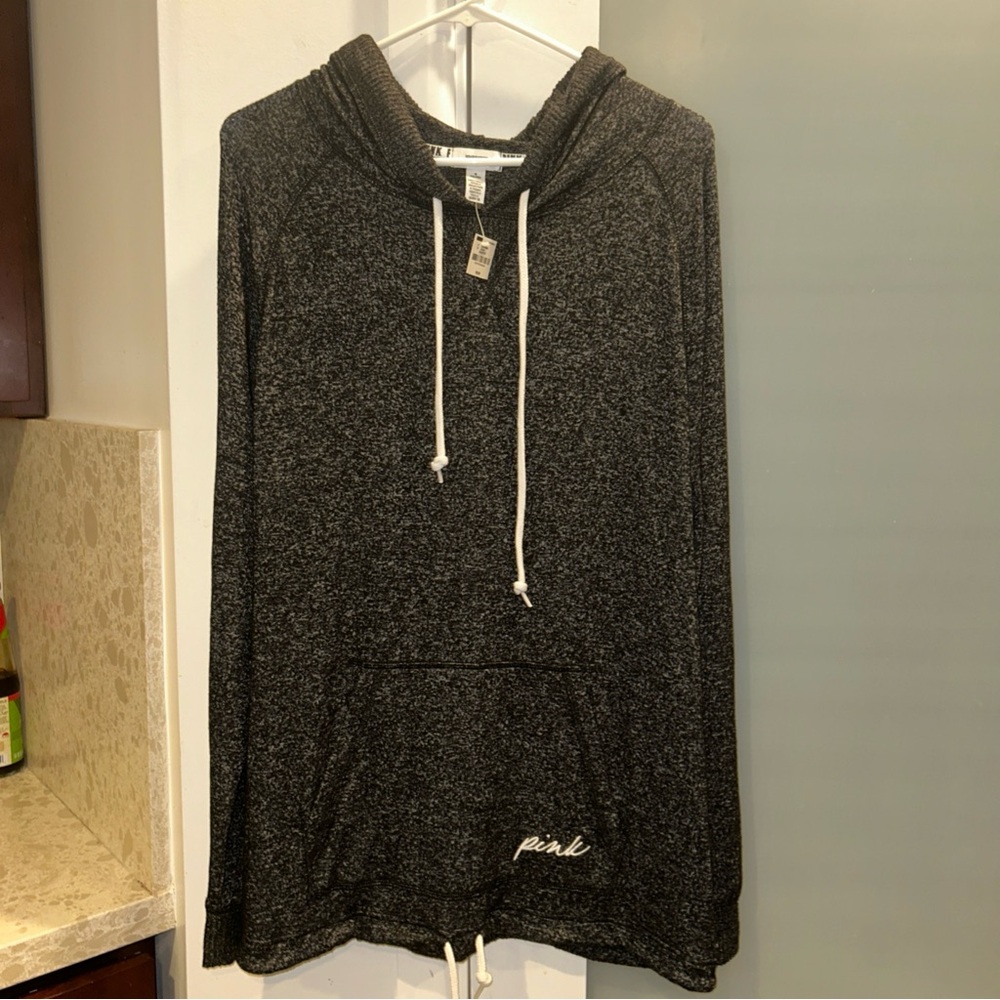 Victoria Secret PINK Pullover Hooded Shirt M